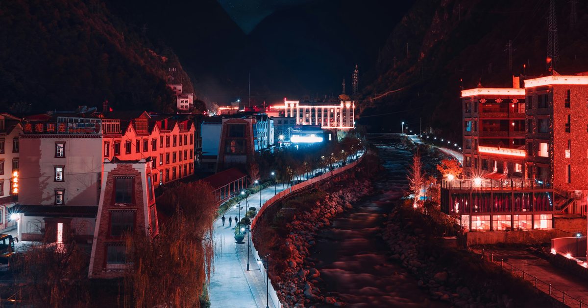 銀山溫泉冬季煤氣燈雪景