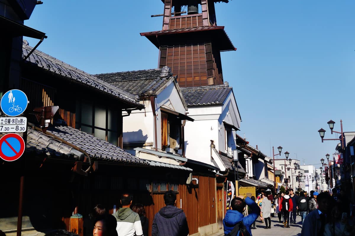 川越市實景照（Zairon / CC BY-SA 4.0 / Wikimedia Commons）