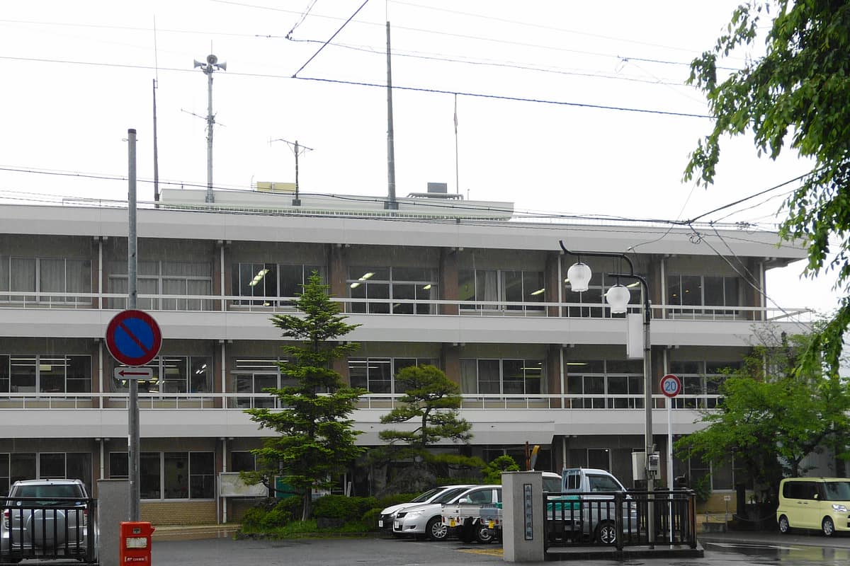 越知町實景照(アラツク / CC BY-SA 4.0 / Wikimedia Commons)