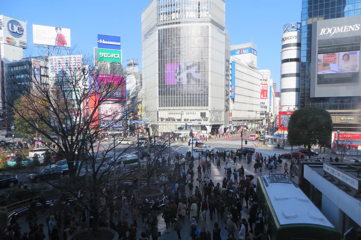 澀谷區實景照（William J Sisti / CC BY-SA 2.0 / Wikimedia Commons）