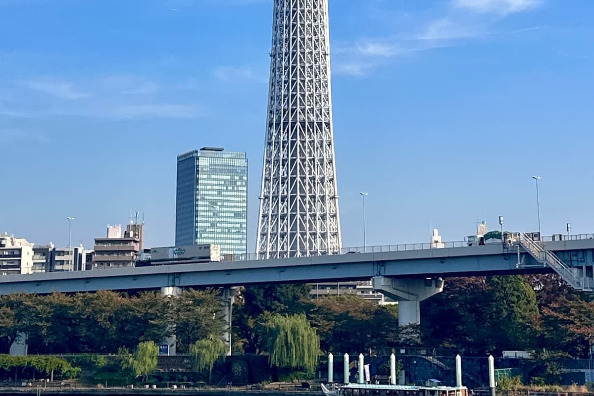 墨田區 押上 / 晴空塔實景照（Akonnchiroll / CC0 1.0 / Wikimedia Commons）
