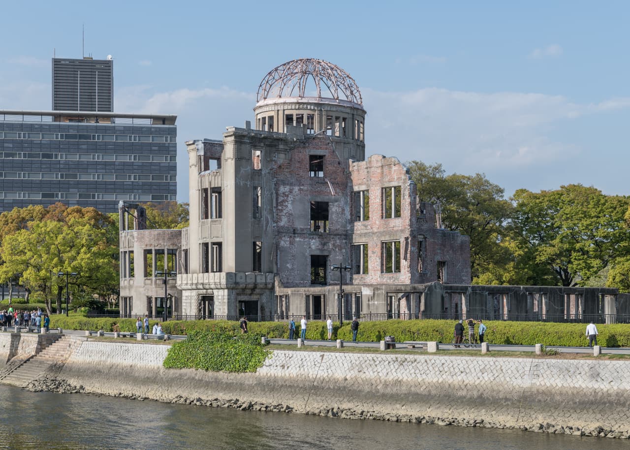 廣島原爆圓頂與元安川，世界文化遺產