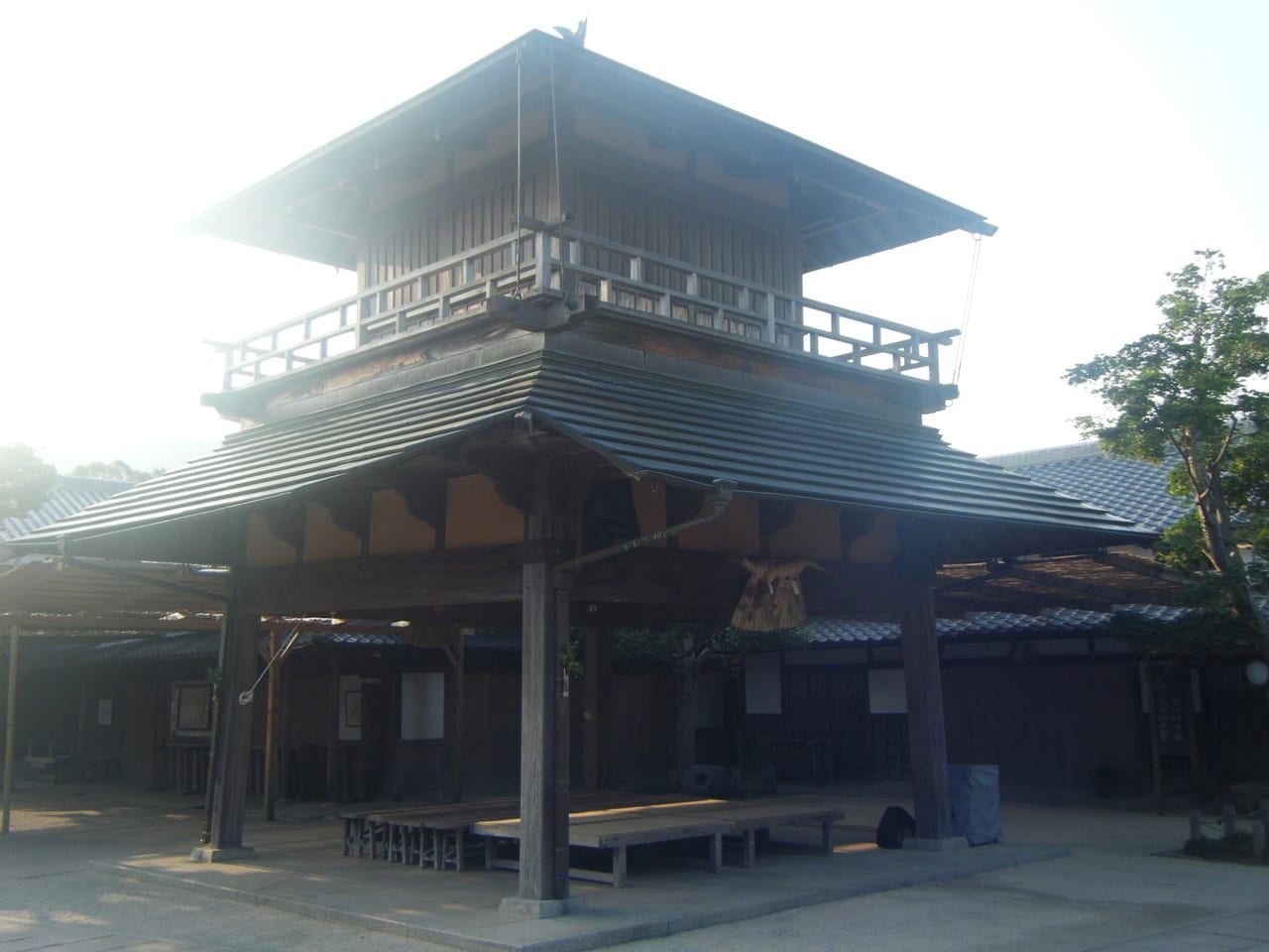 伊勢內宮前おかげ横丁的江戶風木造街屋老街