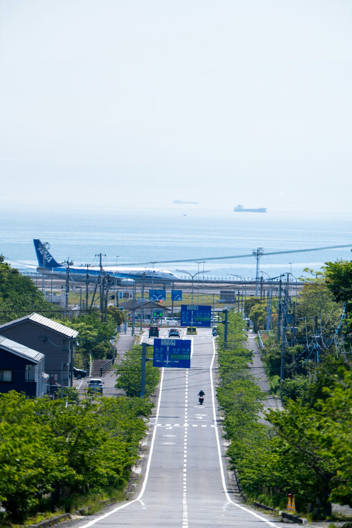 關西機場航廈大廳：出境與入境旅客動線