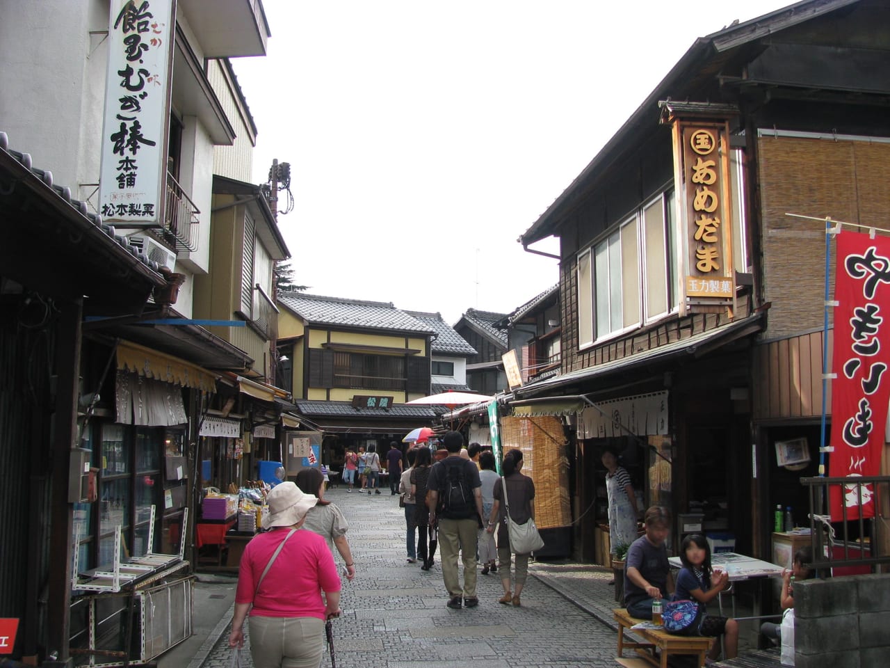 川越菓子屋橫丁石板小巷與傳統零食店