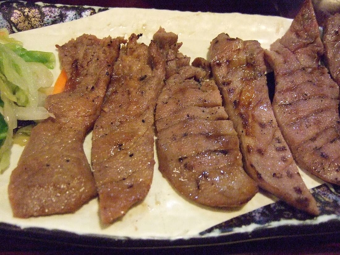 仙台名物炭烤牛舌定食