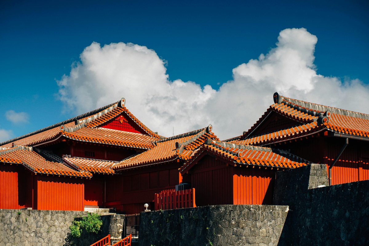 Shuri Castle main hall: the vermillion Ryukyu Kingdom palace and UNESCO World Heritage Site