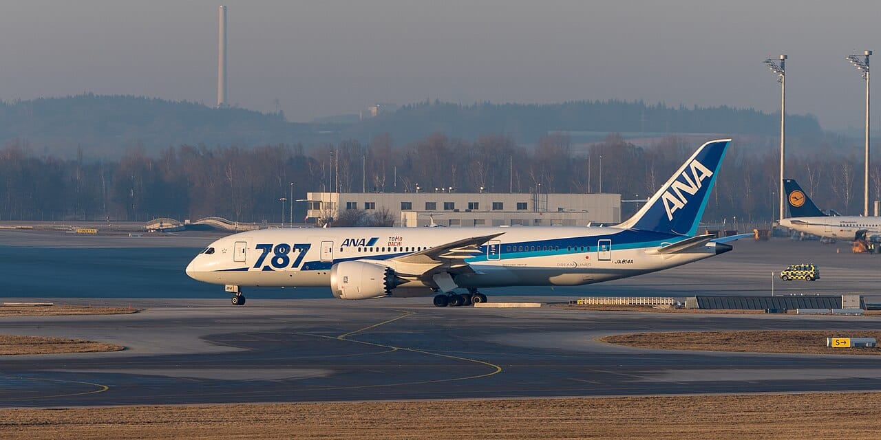 ANA 波音 787 客機：東京到福岡等中長程國內線飛機比新幹線快
